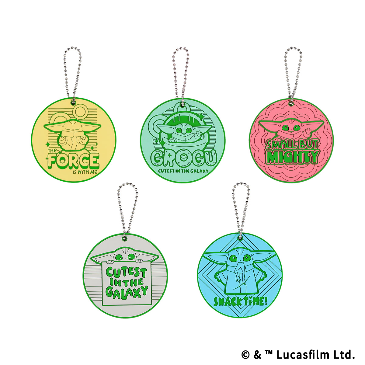 STAR WARS GROGU CUTEST IN THE GALAXY ラバーキーホルダーコレクション