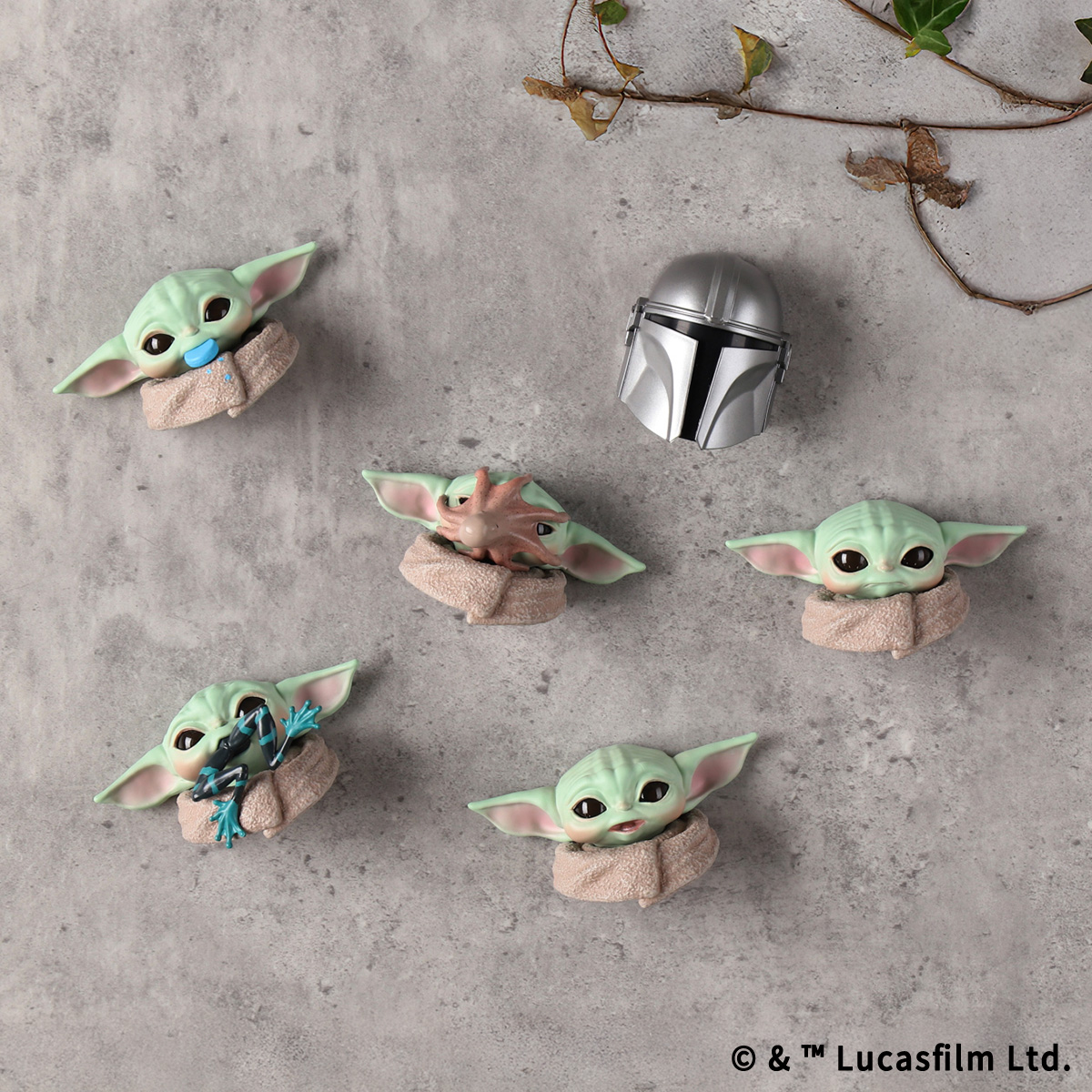 STAR WARS THE MANDALORIAN フェイスマグネットコレクション