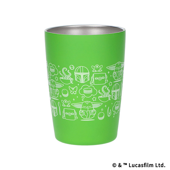 STAR WARS GROGU CUTEST IN THE GALAXY ステンレスタンブラー グリーン