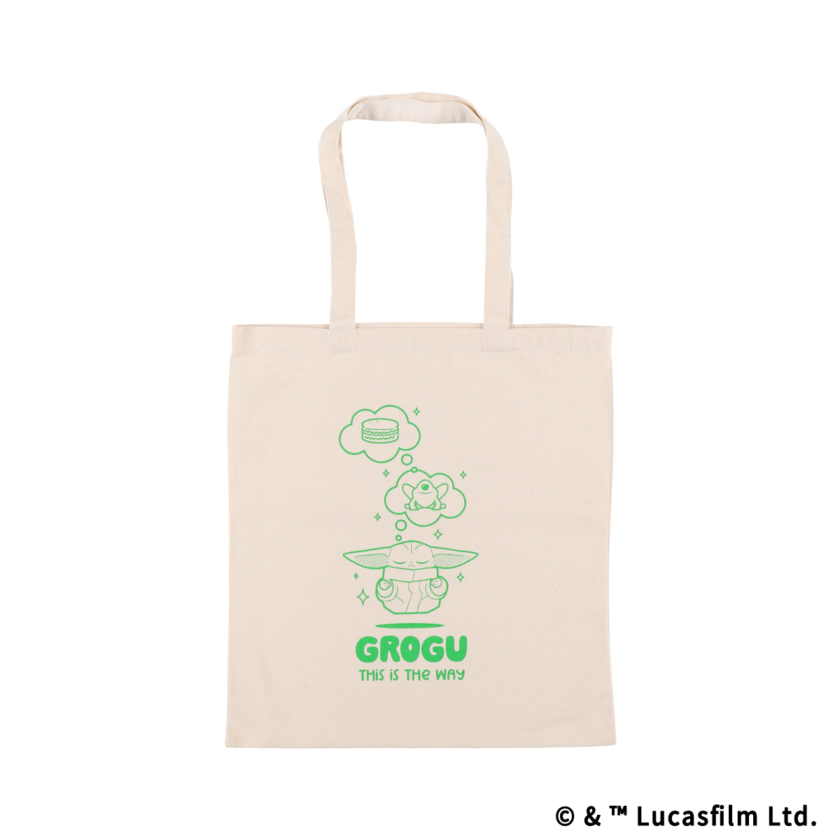 STAR WARS GROGU CUTEST IN THE GALAXY トートバッグ this is the Way