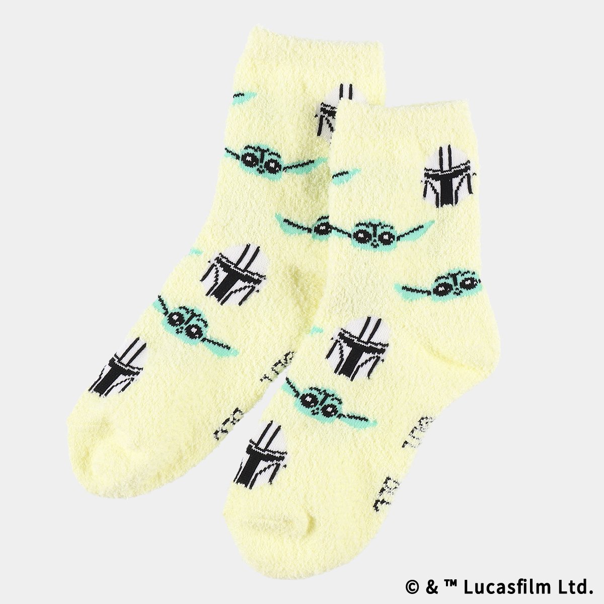 STAR WARS GROGU CUTEST IN THE GALAXY もこもこソックス