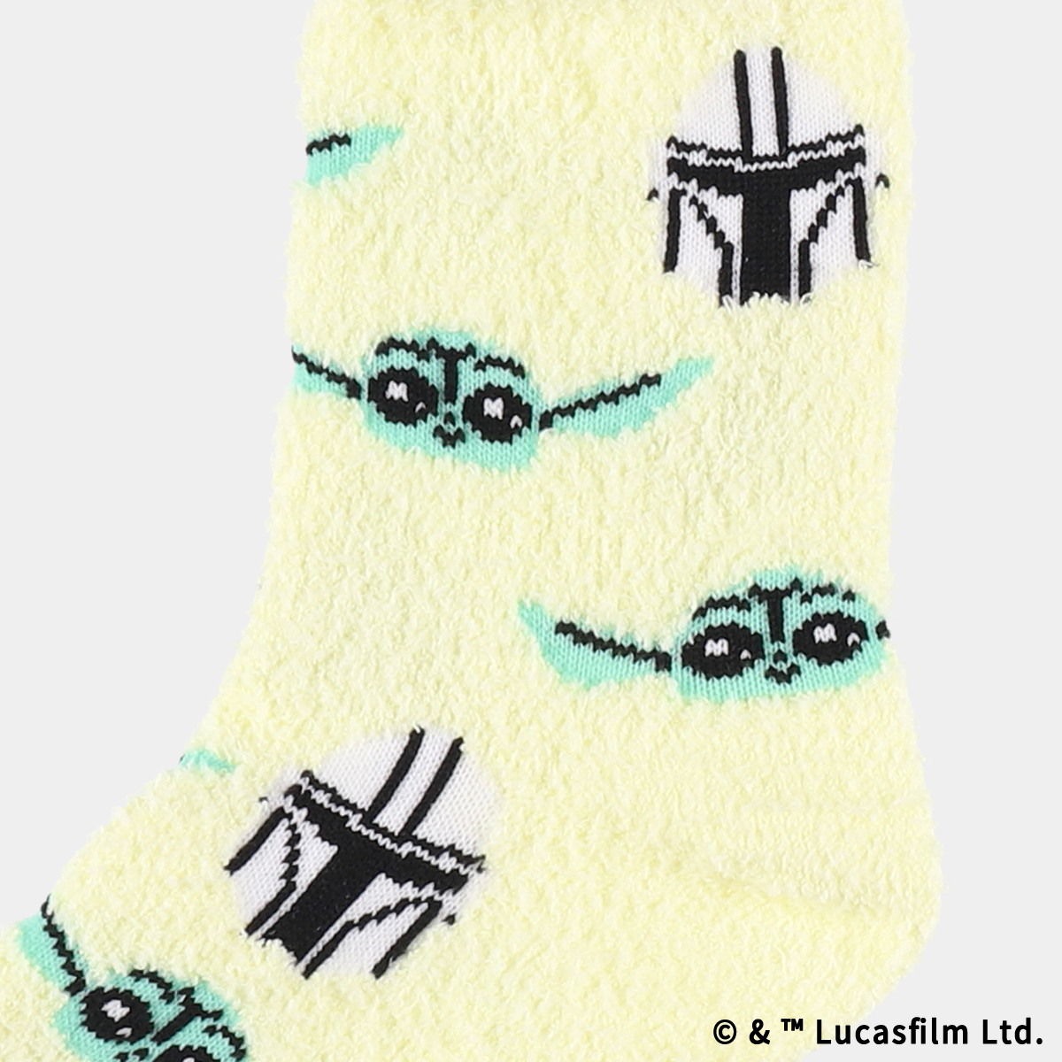 STAR WARS GROGU CUTEST IN THE GALAXY もこもこソックス