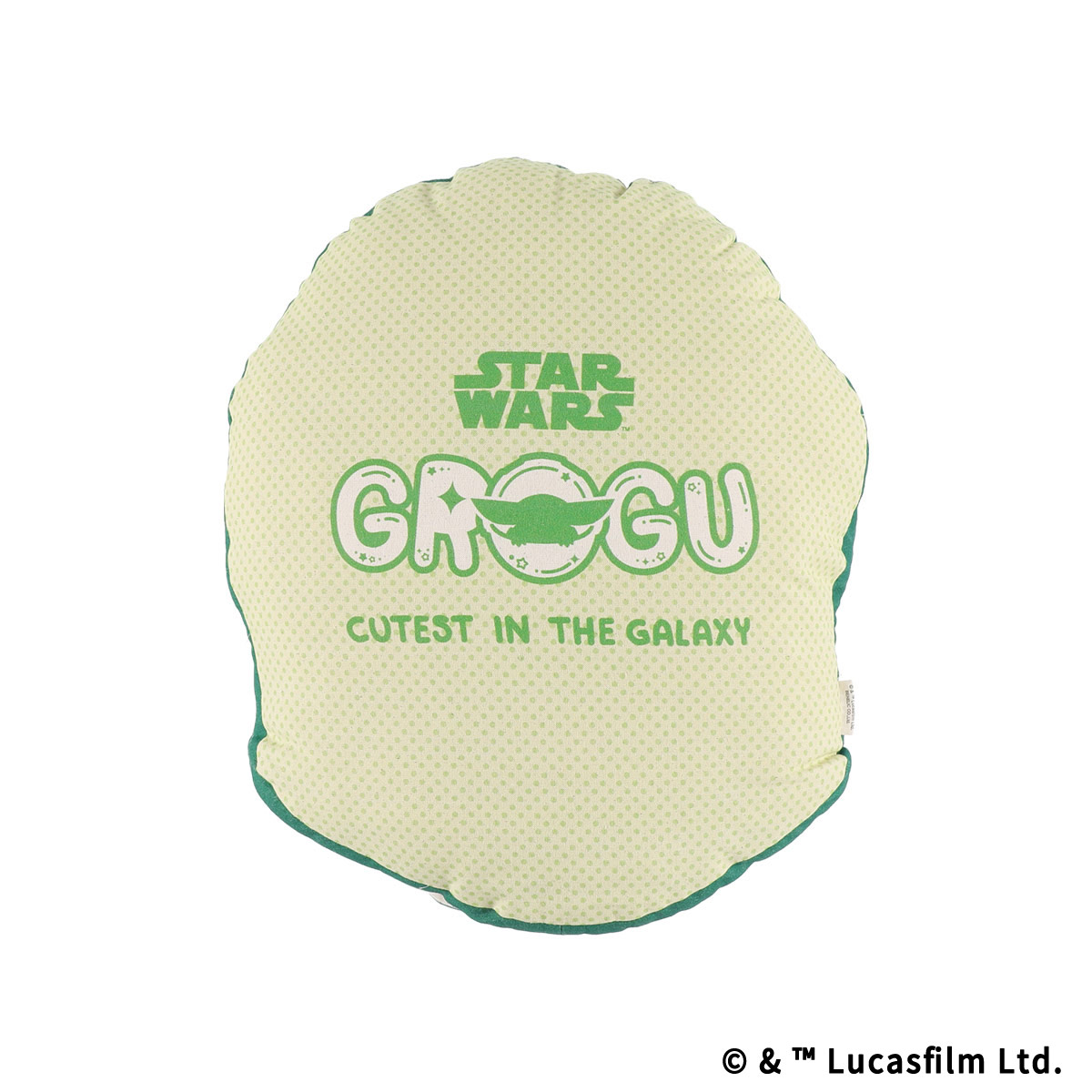 STAR WARS GROGU CUTEST IN THE GALAXY ダイカットクッション MANDO