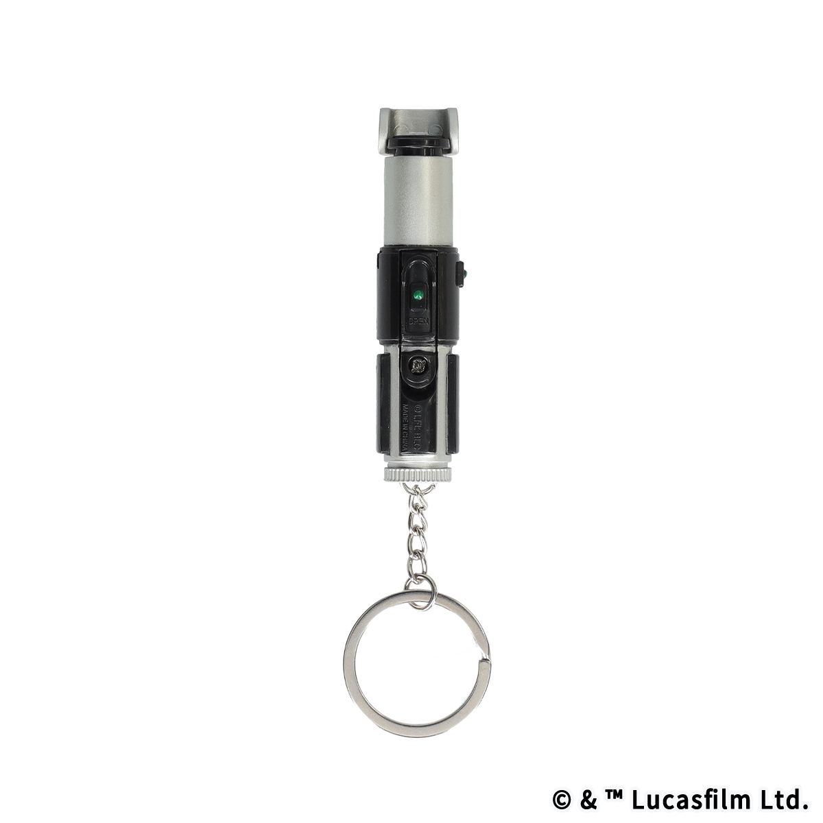 STAR WARS 光るライトセーバーキーリング ヨーダ