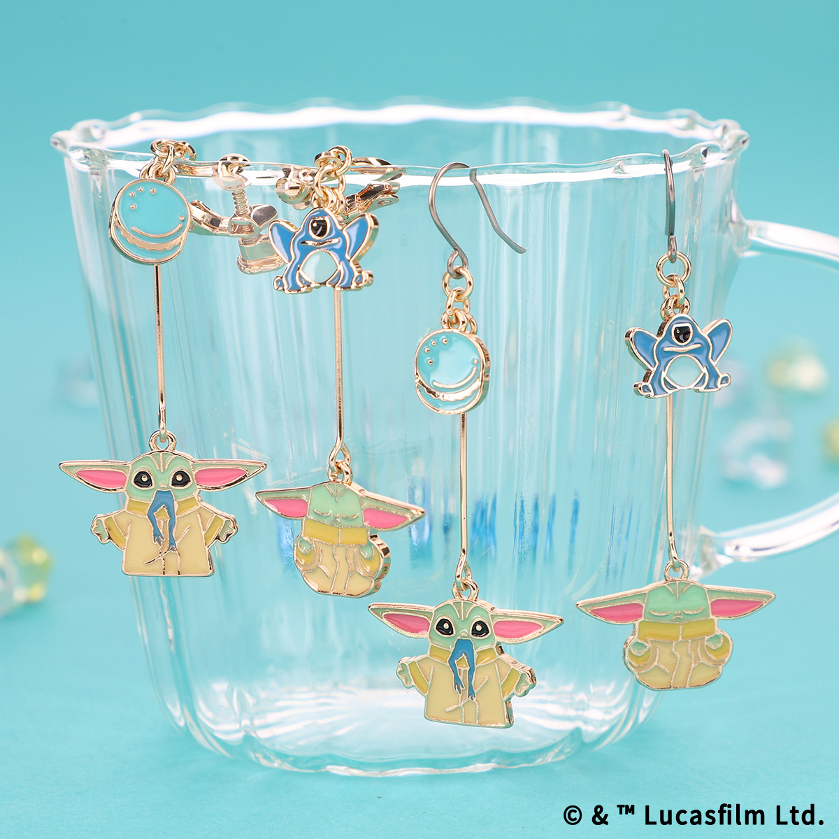 STAR WARS GROGU CUTEST IN THE GALAXY ピアス
