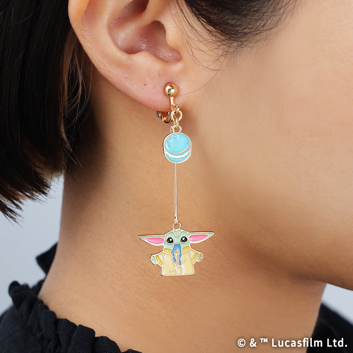 STAR WARS GROGU CUTEST IN THE GALAXY イヤリング