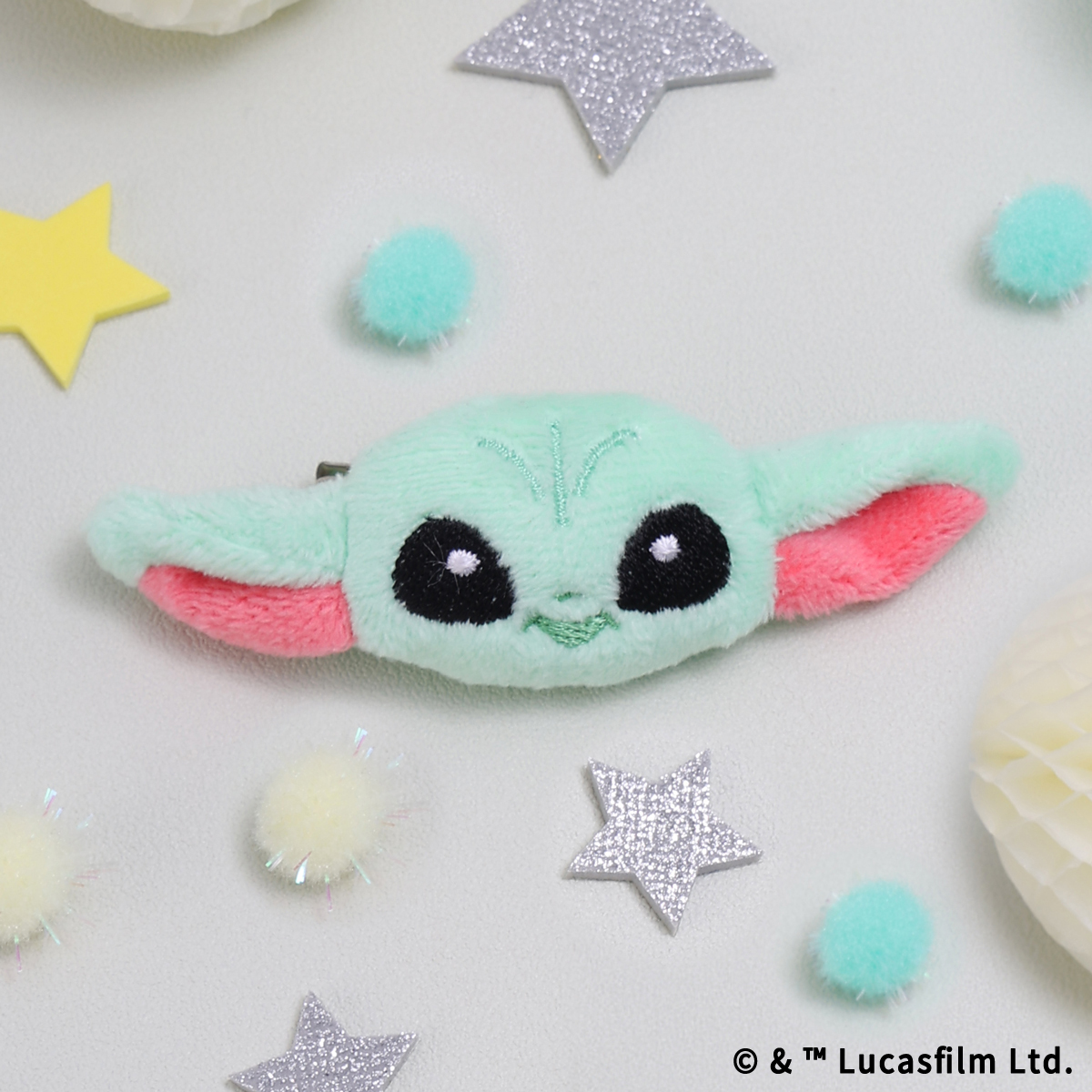 STAR WARS GROGU CUTEST IN THE GALAXY 前髪クリップ GROGU