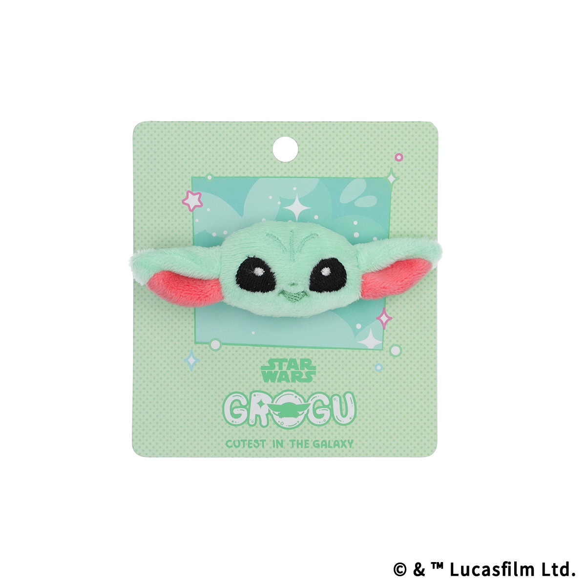STAR WARS GROGU CUTEST IN THE GALAXY 前髪クリップ GROGU