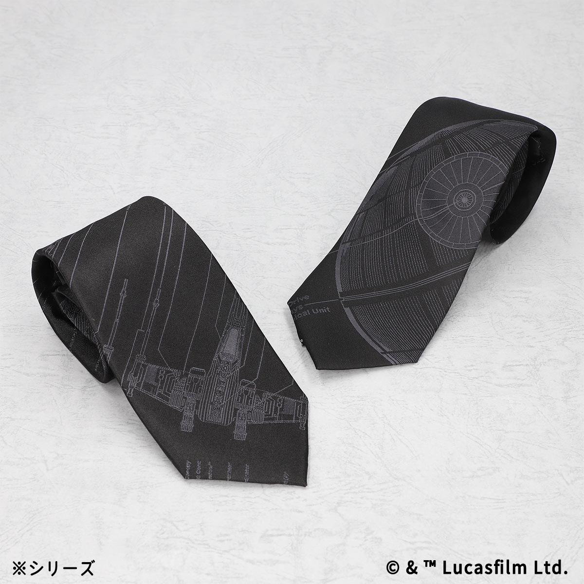 STAR WARS シルクネクタイ Xウィング