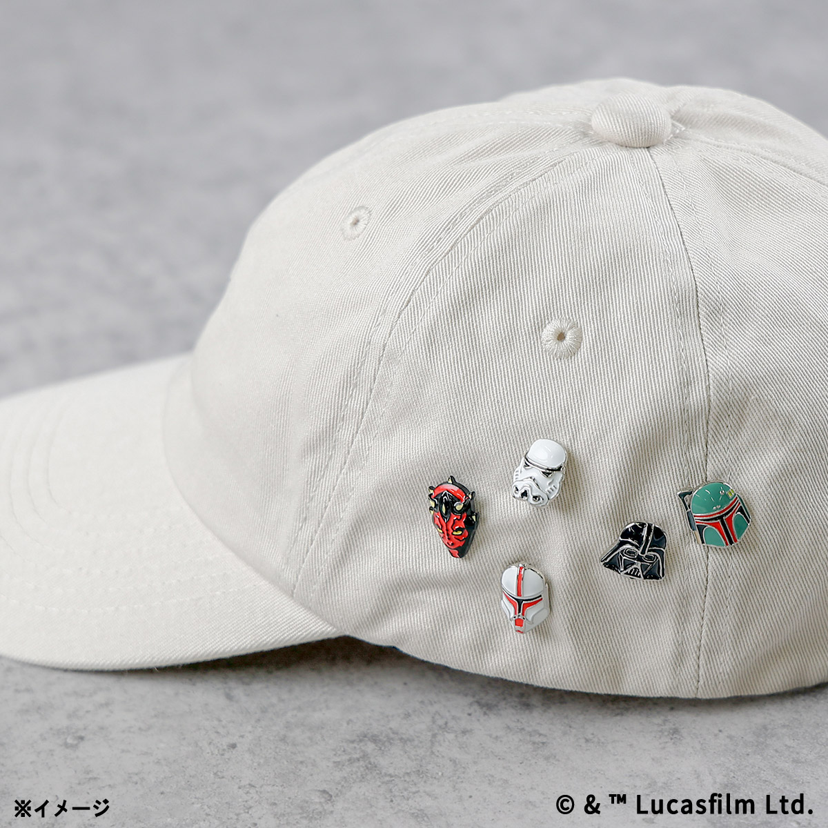 STAR WARS ぷっくりピンバッジ ストームトルーパー