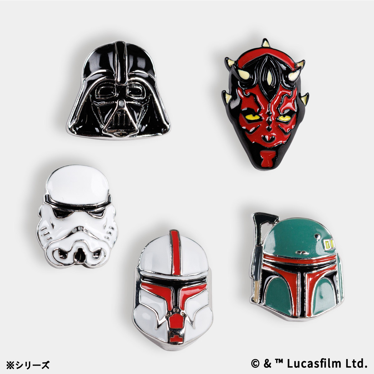 STAR WARS ぷっくりピンバッジ ダース・ベイダー