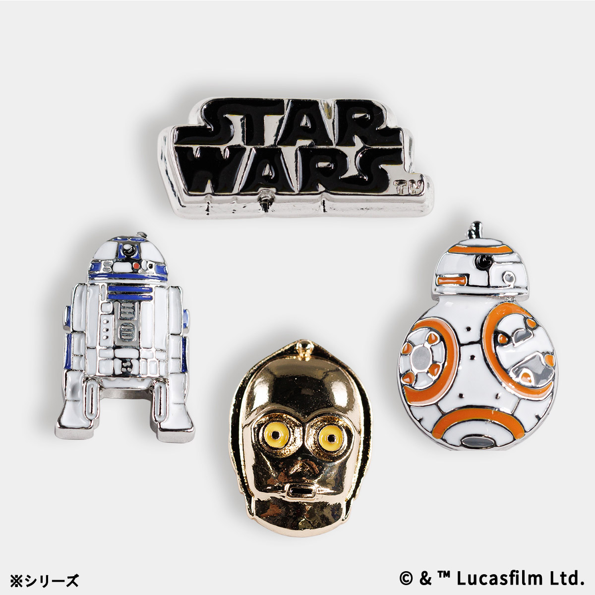 STAR WARS ぷっくりピンバッジ R2-D2