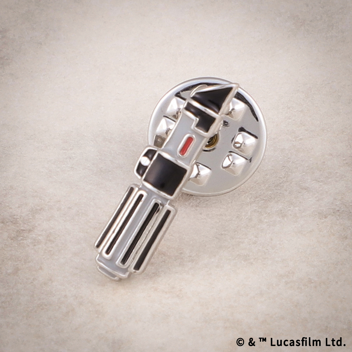 STAR WARS ぷっくりピンバッジ ライトセーバー ダース・ベイダー