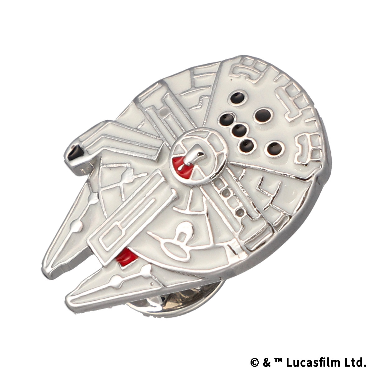 STAR WARS ぷっくりピンバッジ ミレニアム・ファルコン