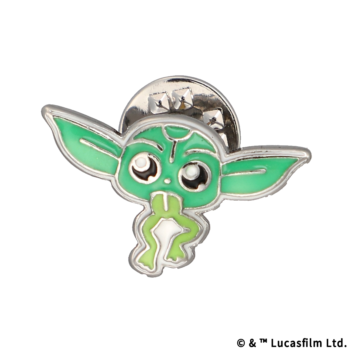 STAR WARS ぷっくりピンバッジ GROGUとカエル