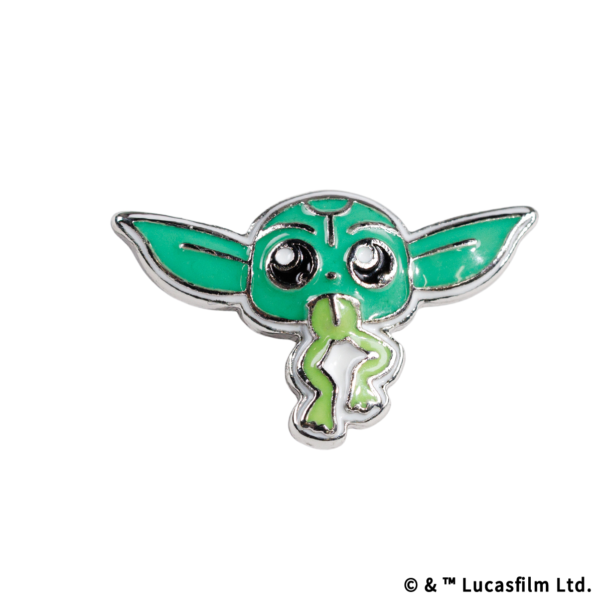 STAR WARS ぷっくりピンバッジ GROGUとカエル