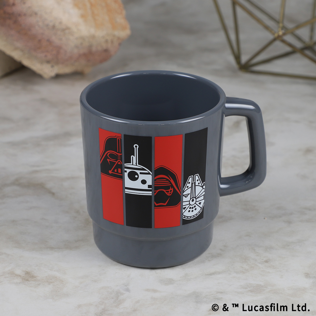 STAR WARS POWER THE FORCE プラスチックマグ BLACK