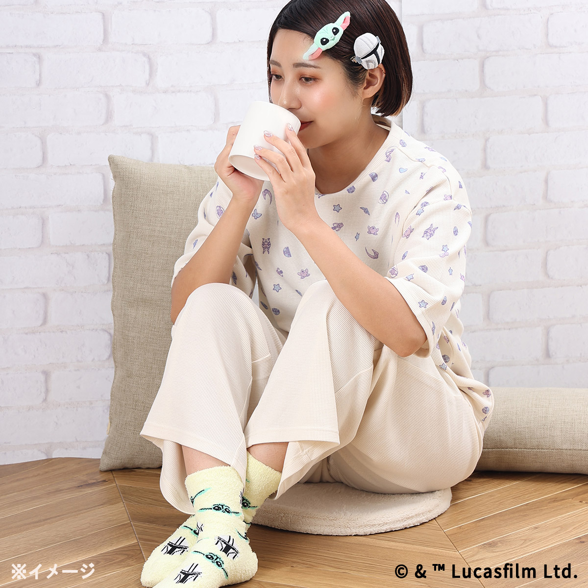 STAR WARS GROGU CUTEST IN THE GALAXY ルームウェア