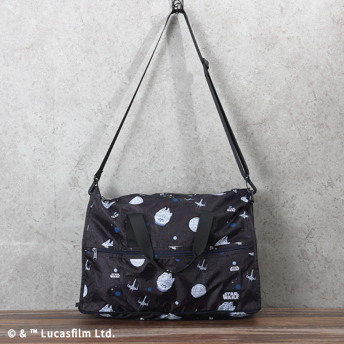 STAR WARS トラベル コンパクトボストンバッグ
