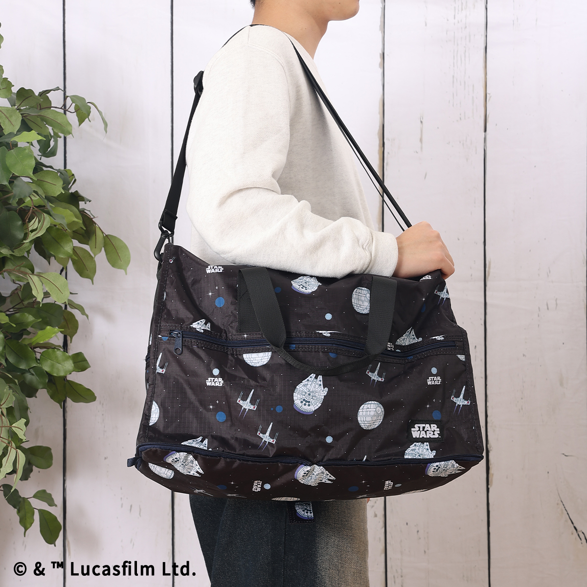 STAR WARS トラベル コンパクトボストンバッグ
