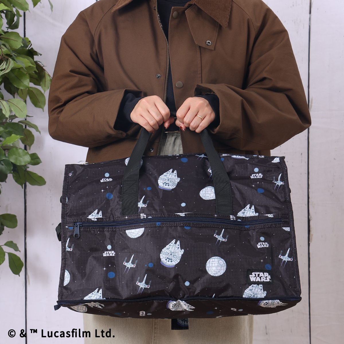STAR WARS トラベル コンパクトボストンバッグ