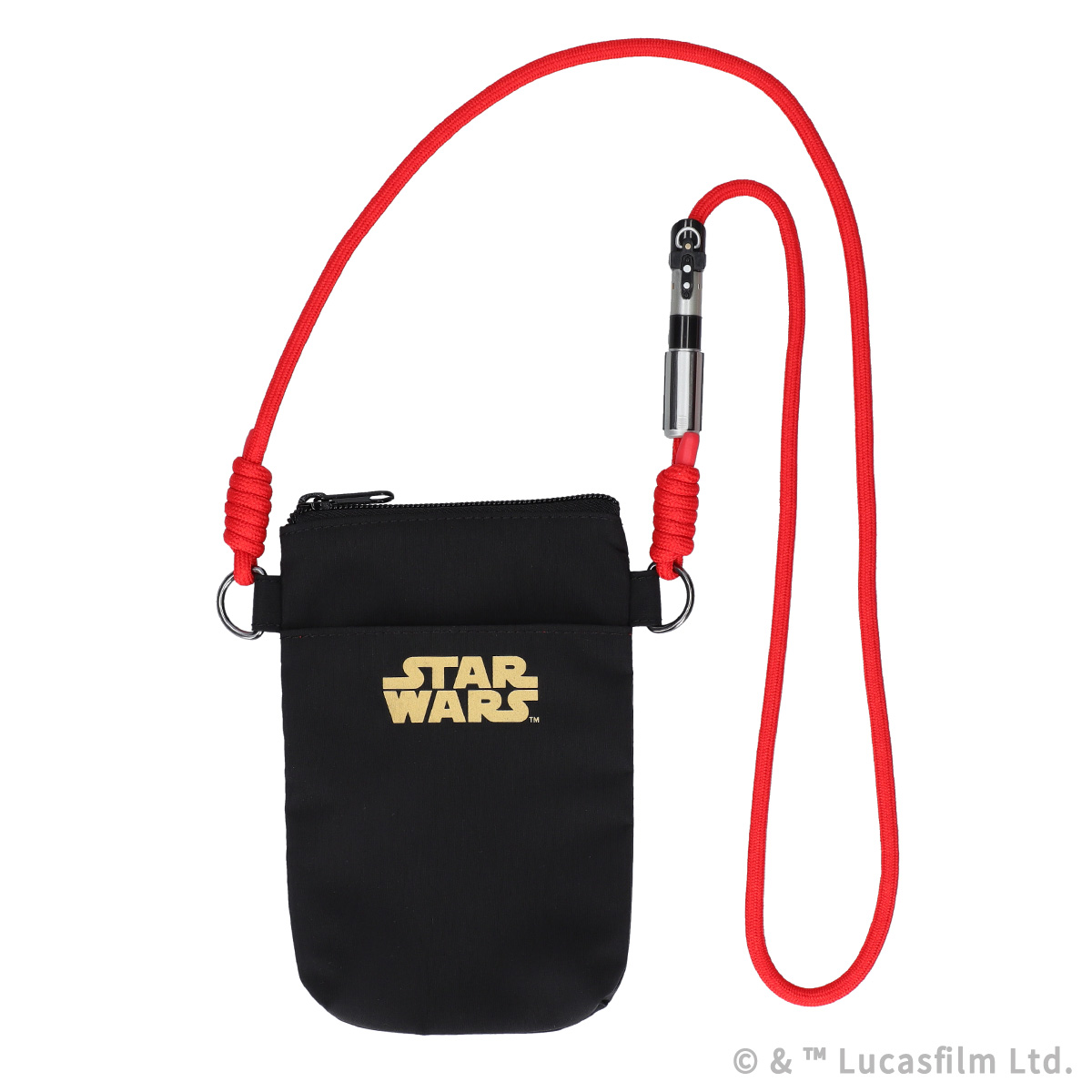 STAR WARS ライトセーバー スマホショルダーバッグ ダース・ベイダー