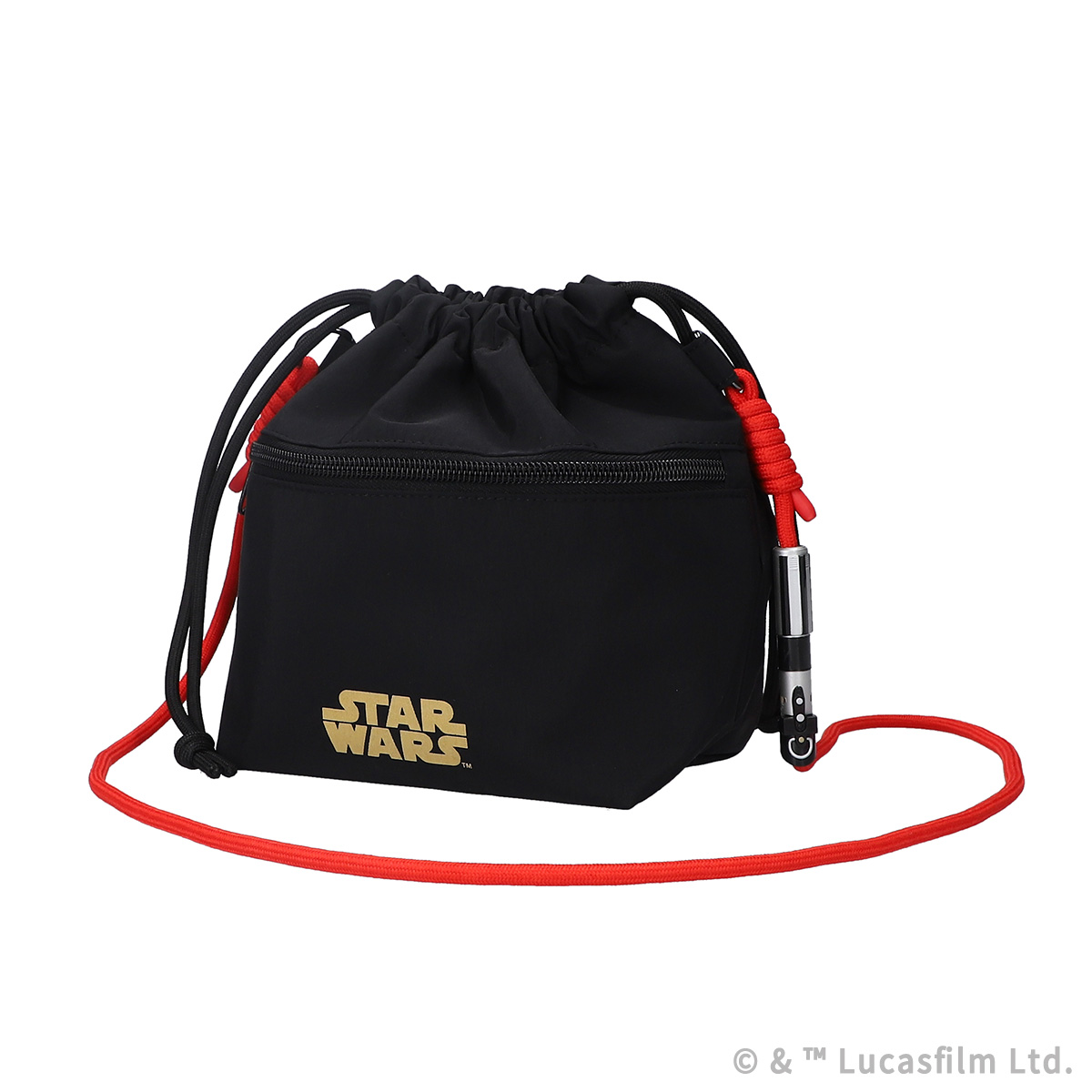 STAR WARS ライトセーバー 巾着ショルダーバッグ ダース・ベイダー