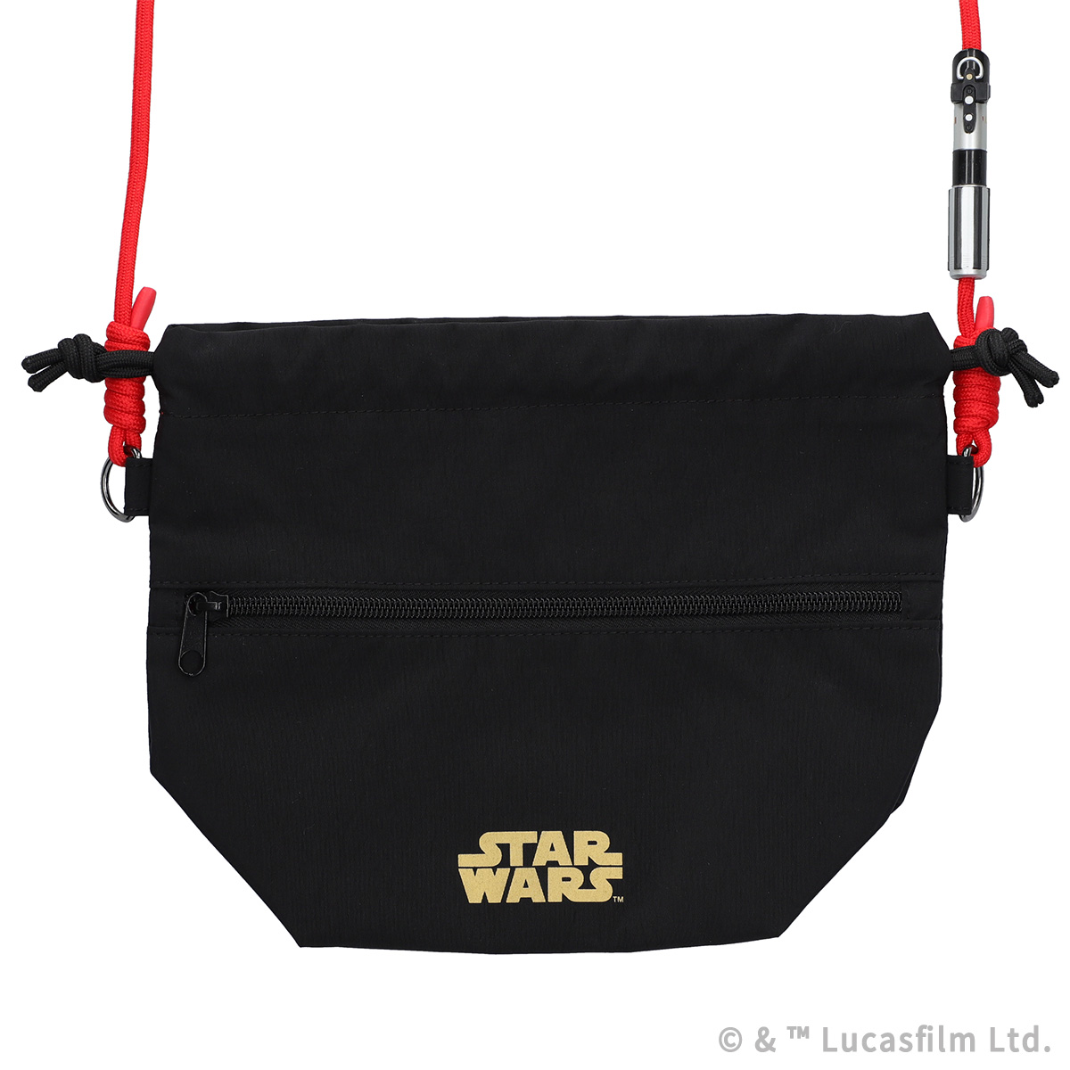 STAR WARS ライトセーバー 巾着ショルダーバッグ ダース・ベイダー