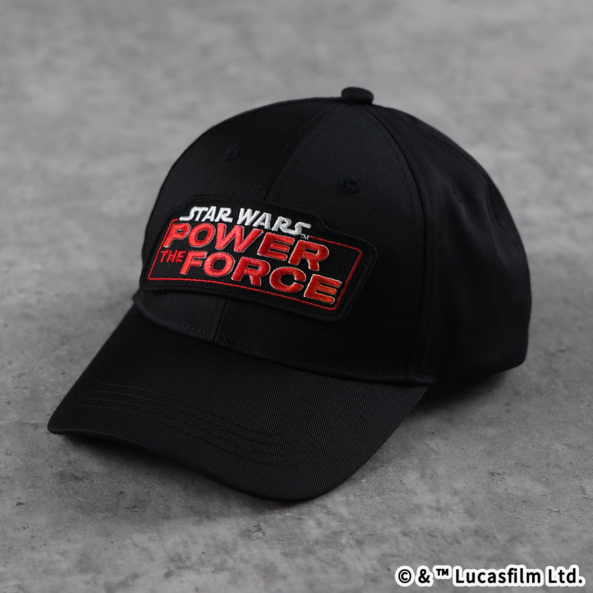 STAR WARS POWER THE FORCE ロゴキャップ／RED