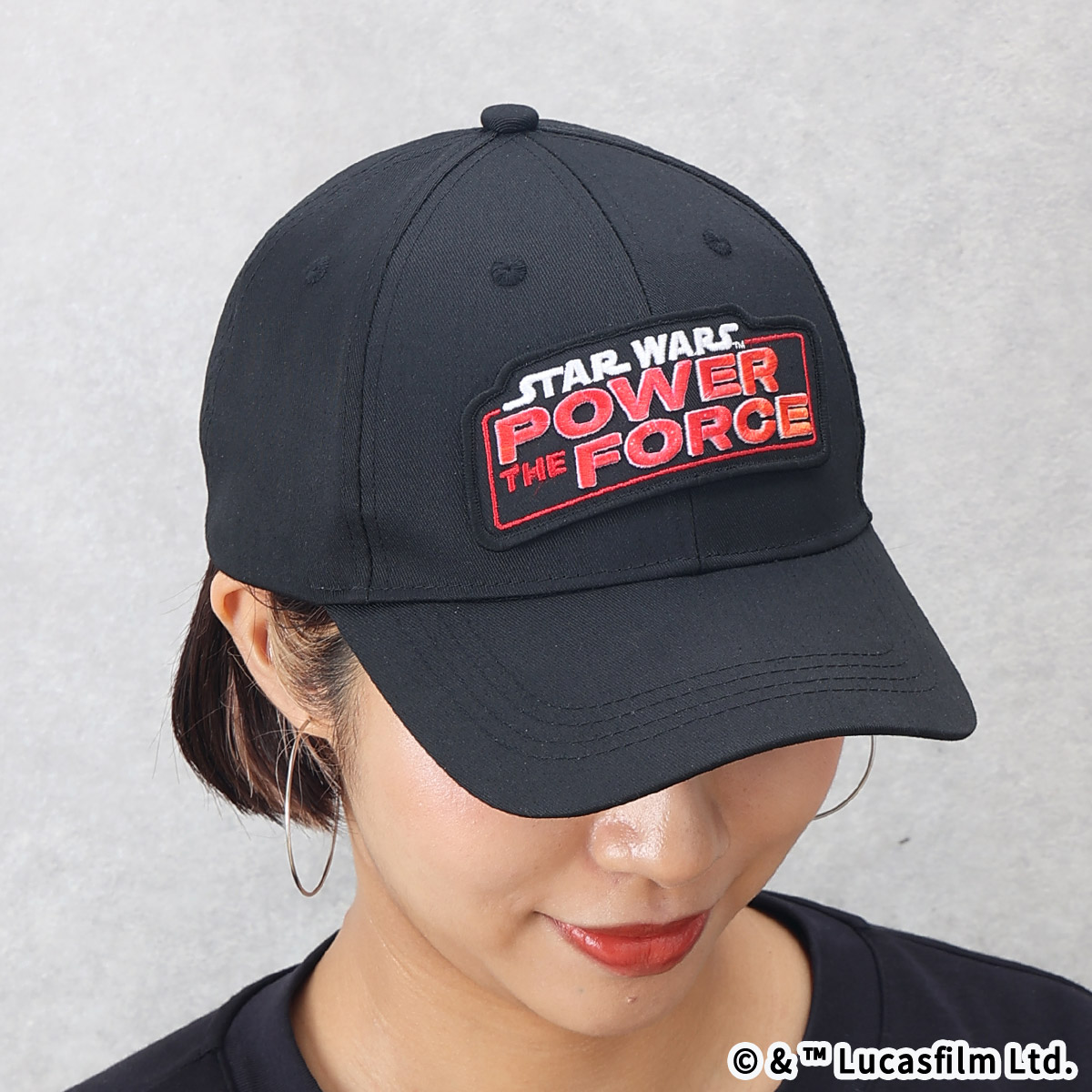 STAR WARS POWER THE FORCE ロゴキャップ／RED