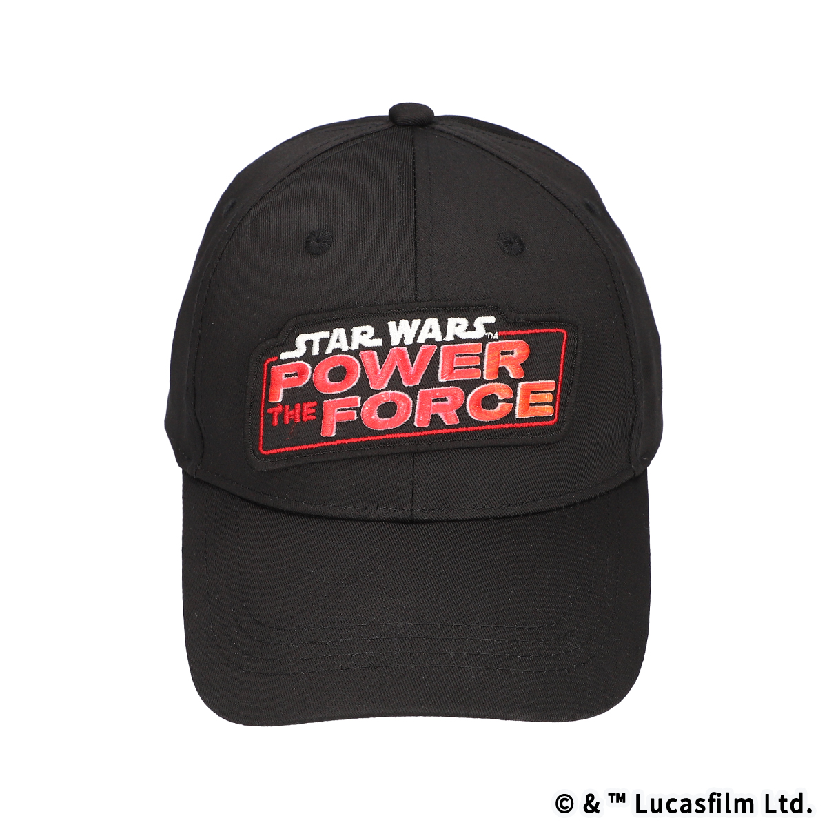STAR WARS POWER THE FORCE ロゴキャップ／RED