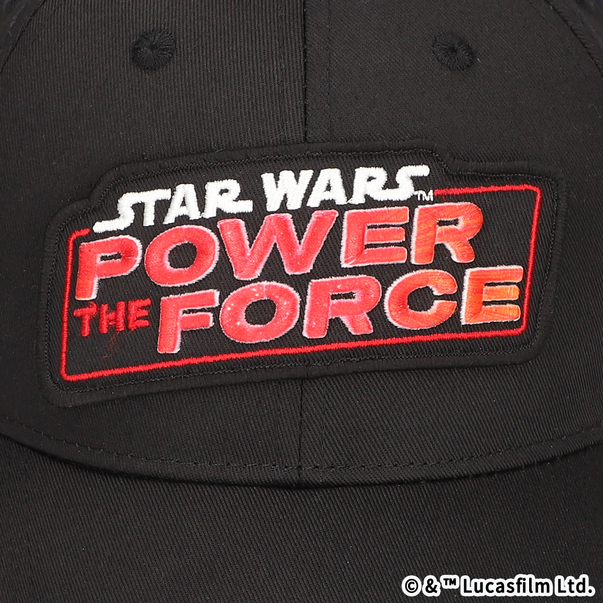 STAR WARS POWER THE FORCE ロゴキャップ／RED
