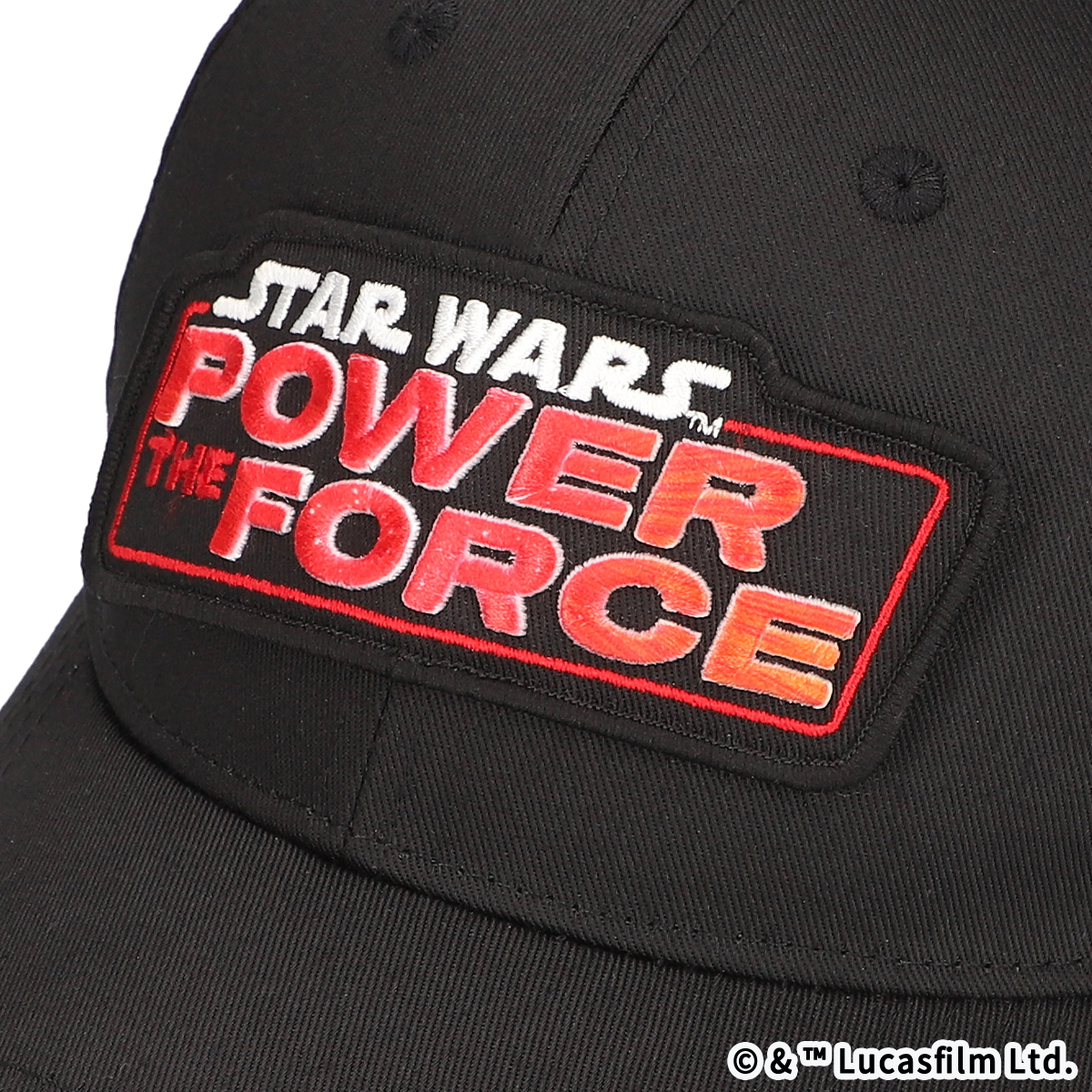 STAR WARS POWER THE FORCE ロゴキャップ／RED