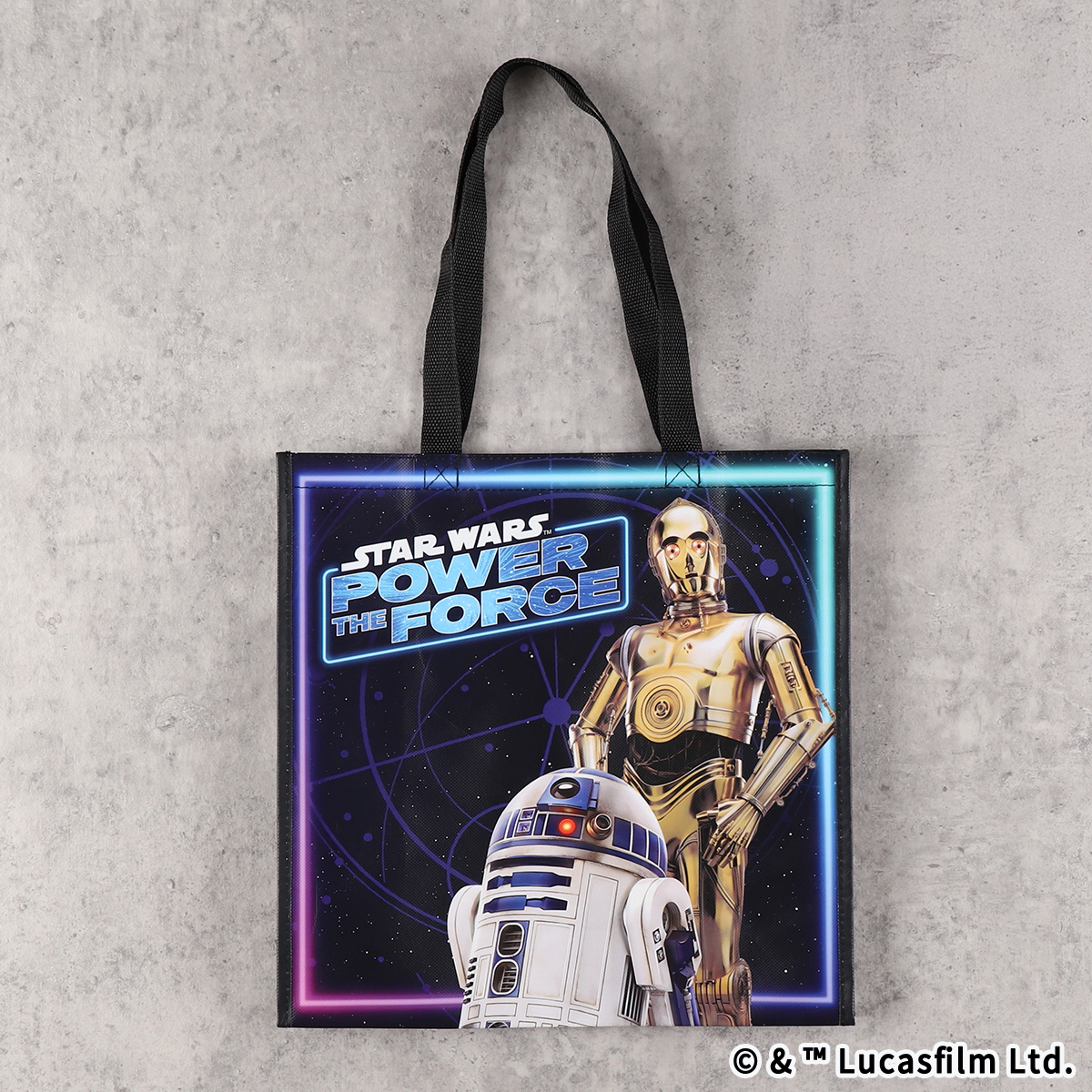 STAR WARS POWER THE FORCE ShoppingBag スクエア