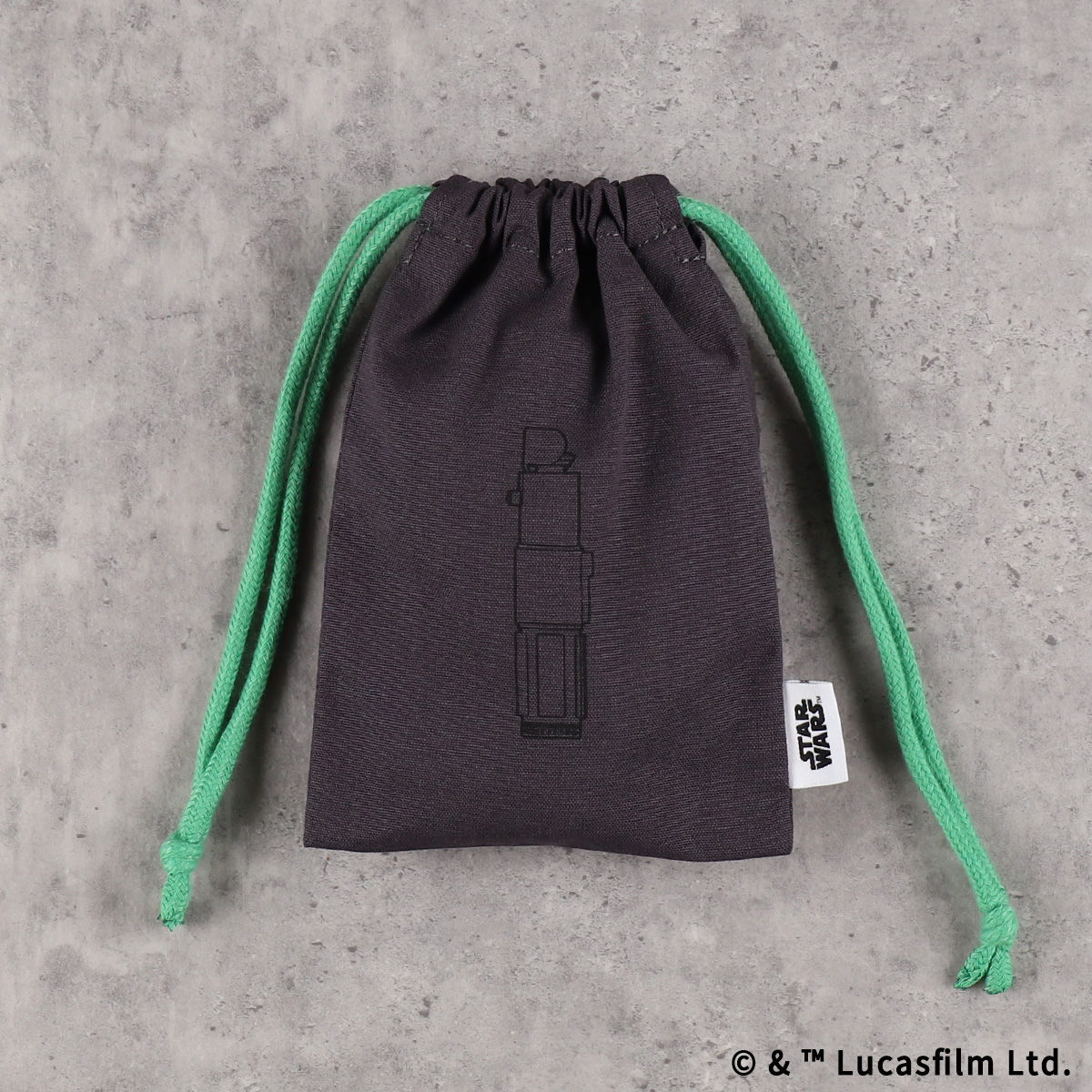 STAR WARS ライトセーバー巾着 ヨーダ