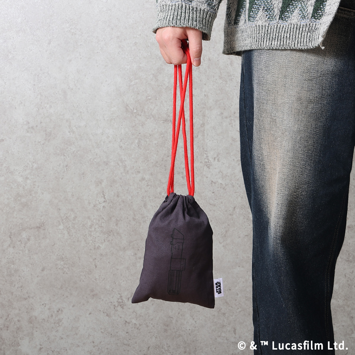 STAR WARS ライトセーバー巾着 ダース・ベイダー