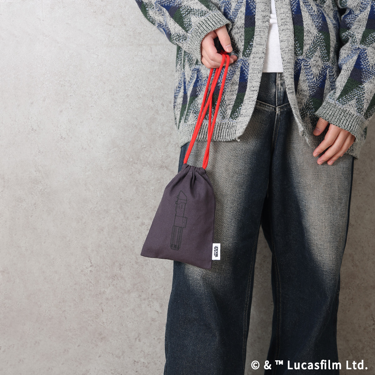 STAR WARS ライトセーバー巾着 ダース・ベイダー