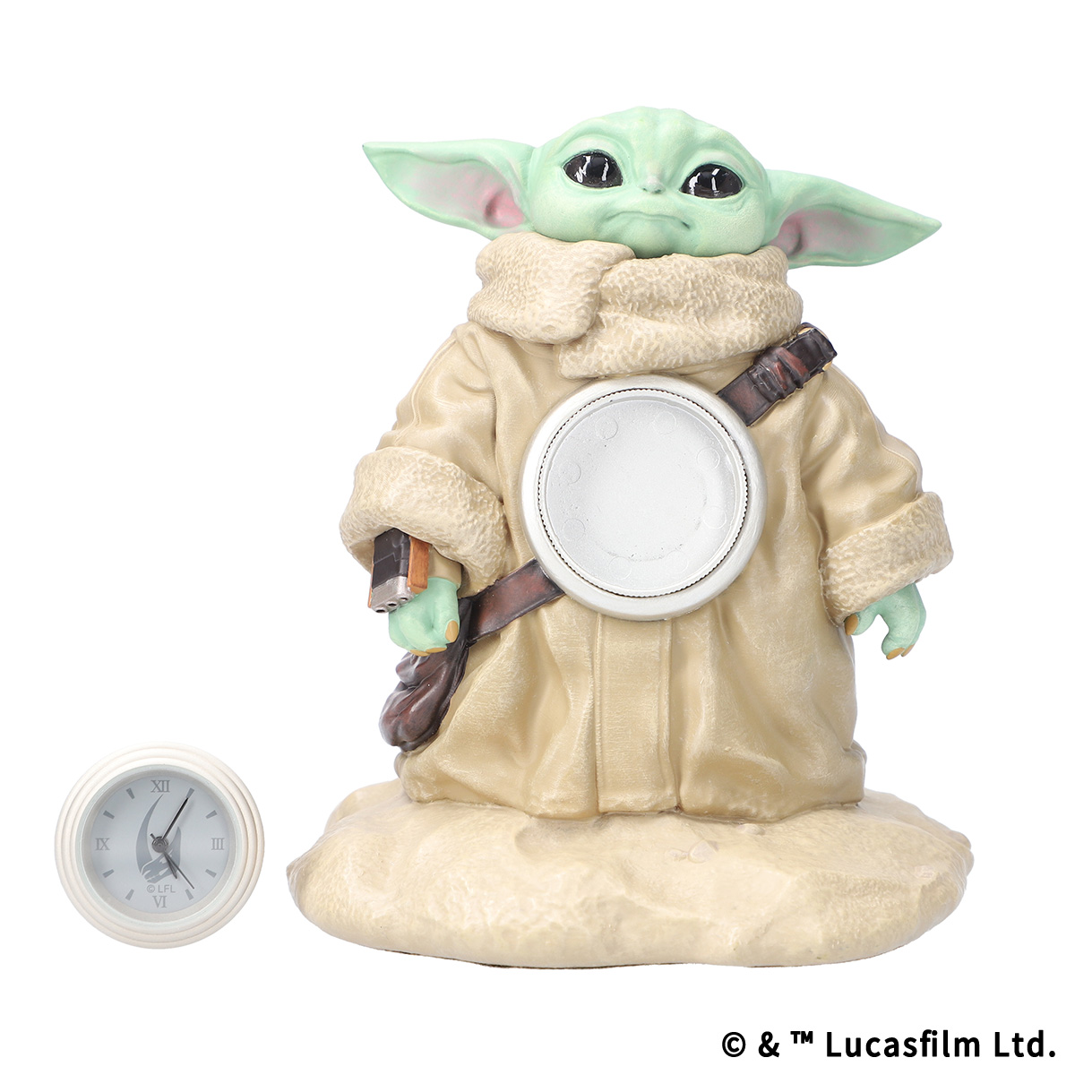 STAR WARS: THE MANDALORIAN AND GROGU  置時計　グローグー 【予約注文】【10月上旬入荷次第順次発送】