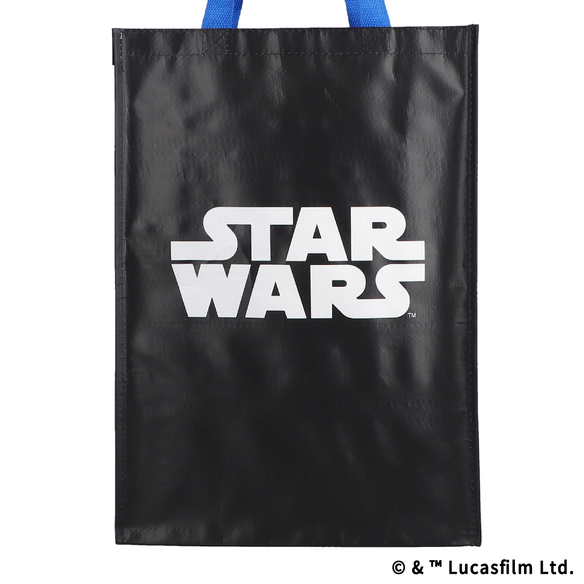 STAR WARS ロゴショッピングバッグ ブルー