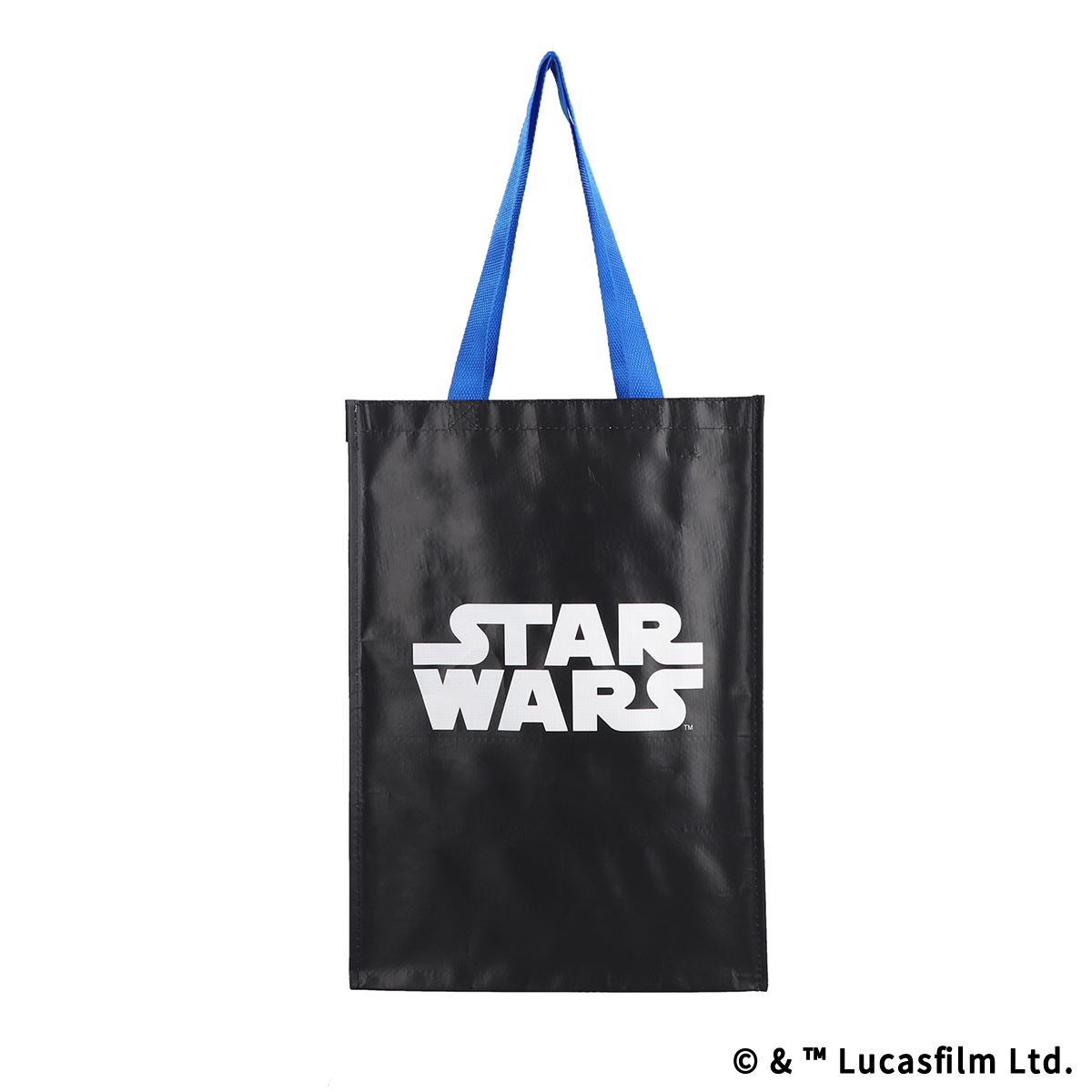 STAR WARS ロゴショッピングバッグ ブルー