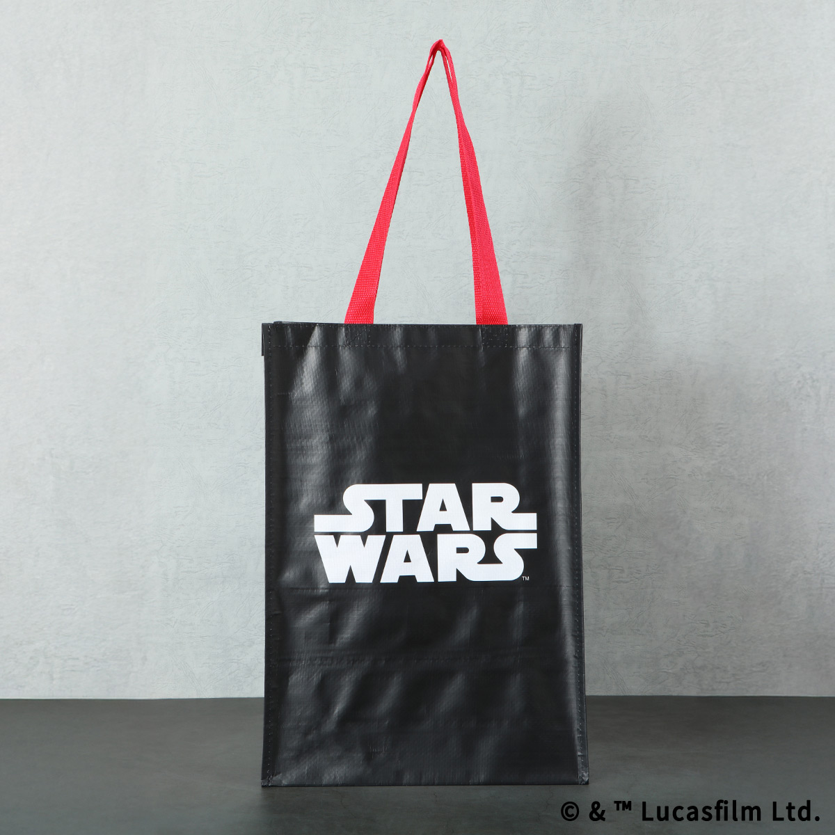 STAR WARS ロゴショッピングバッグ レッド