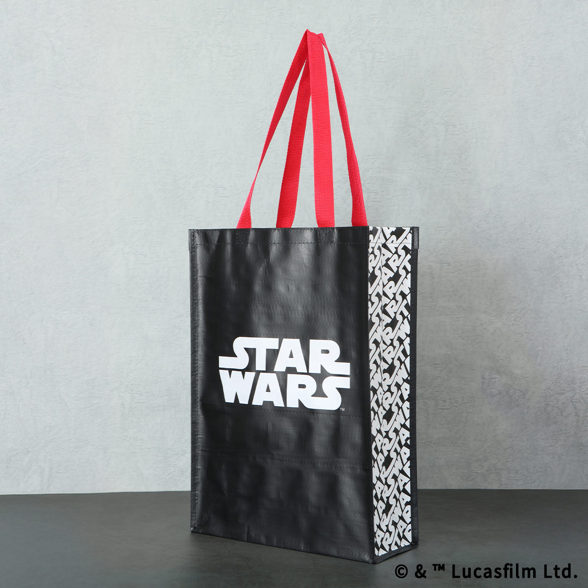 STAR WARS ロゴショッピングバッグ レッド