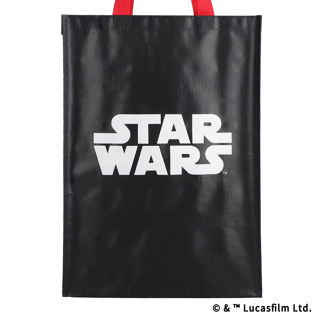 STAR WARS ロゴショッピングバッグ レッド