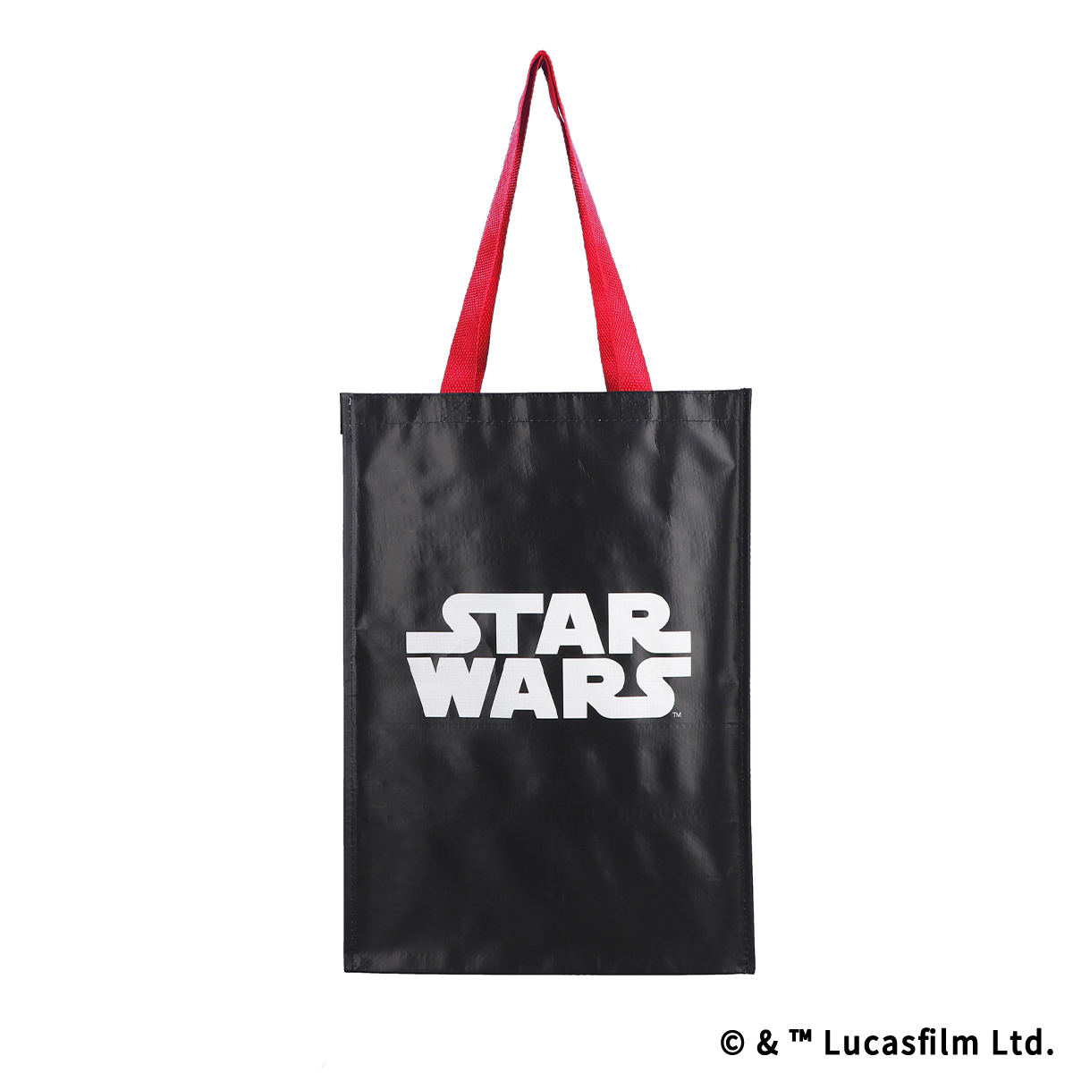 STAR WARS ロゴショッピングバッグ レッド