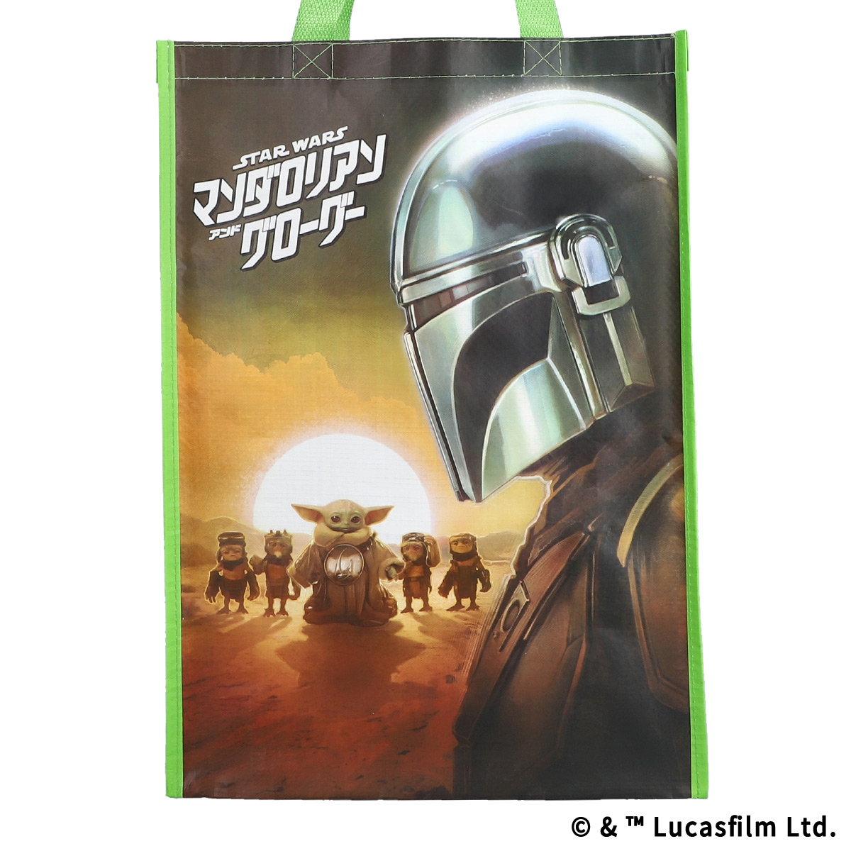 STAR WARS／マンダロリアン・アンド・グローグー ショッピングバッグ