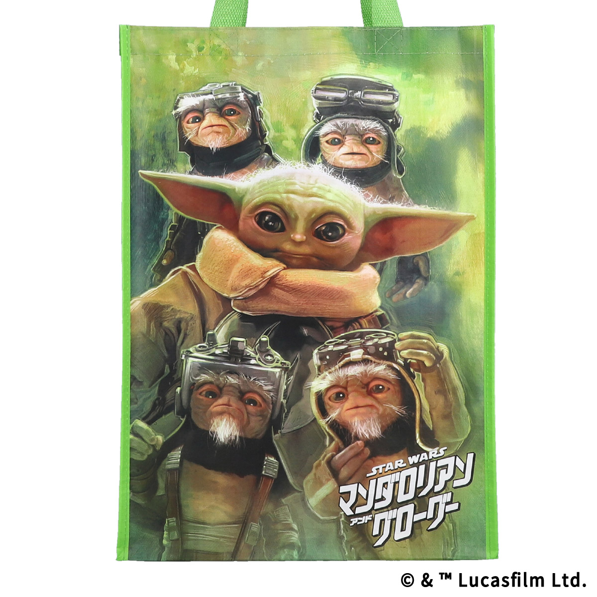 STAR WARS／マンダロリアン・アンド・グローグー ショッピングバッグ