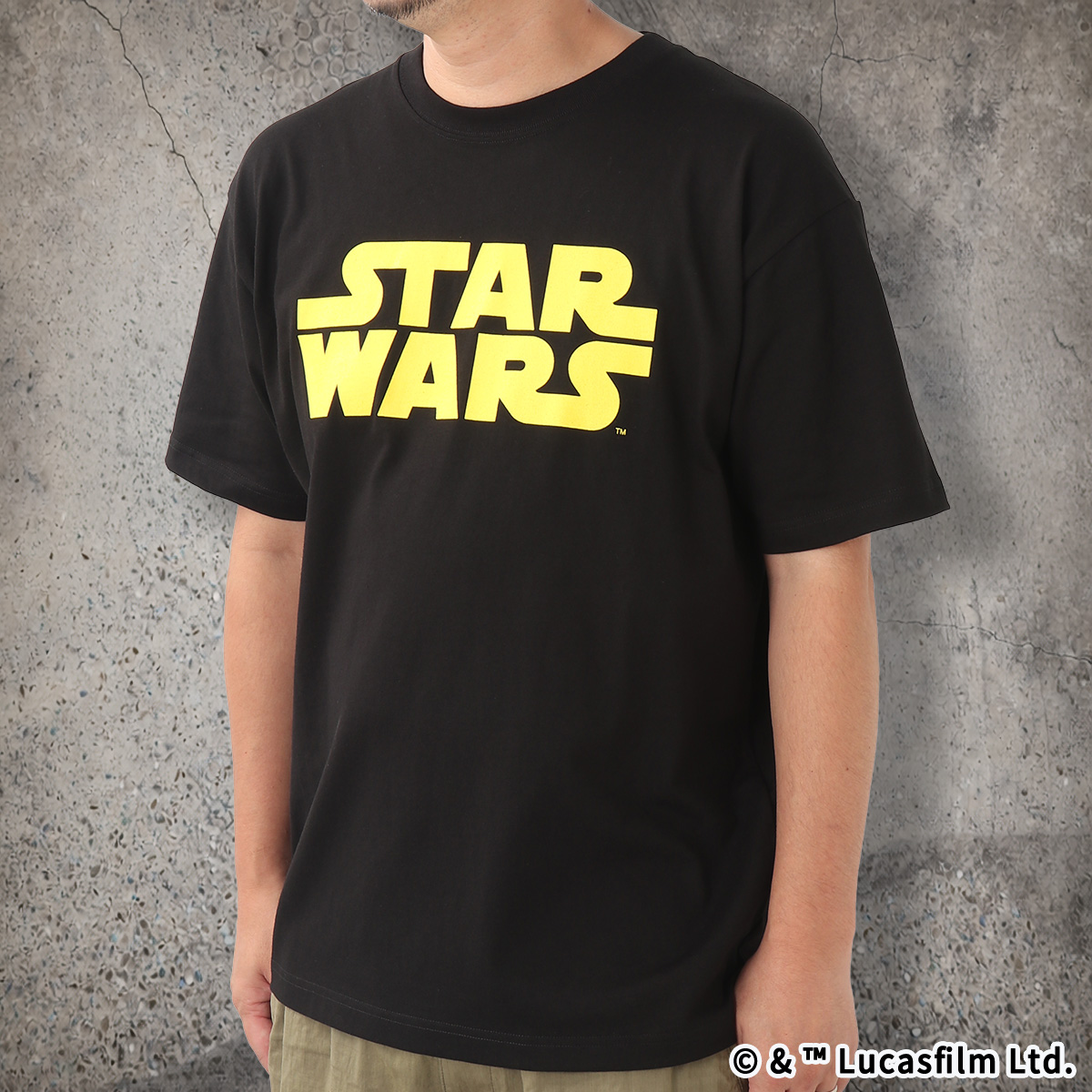 STAR WARS ロゴ・オープニング クロール エピソード4 Tシャツ | スター