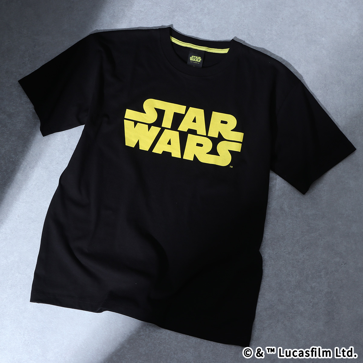 STAR WARS ロゴ・オープニング クロール エピソード4 Tシャツ