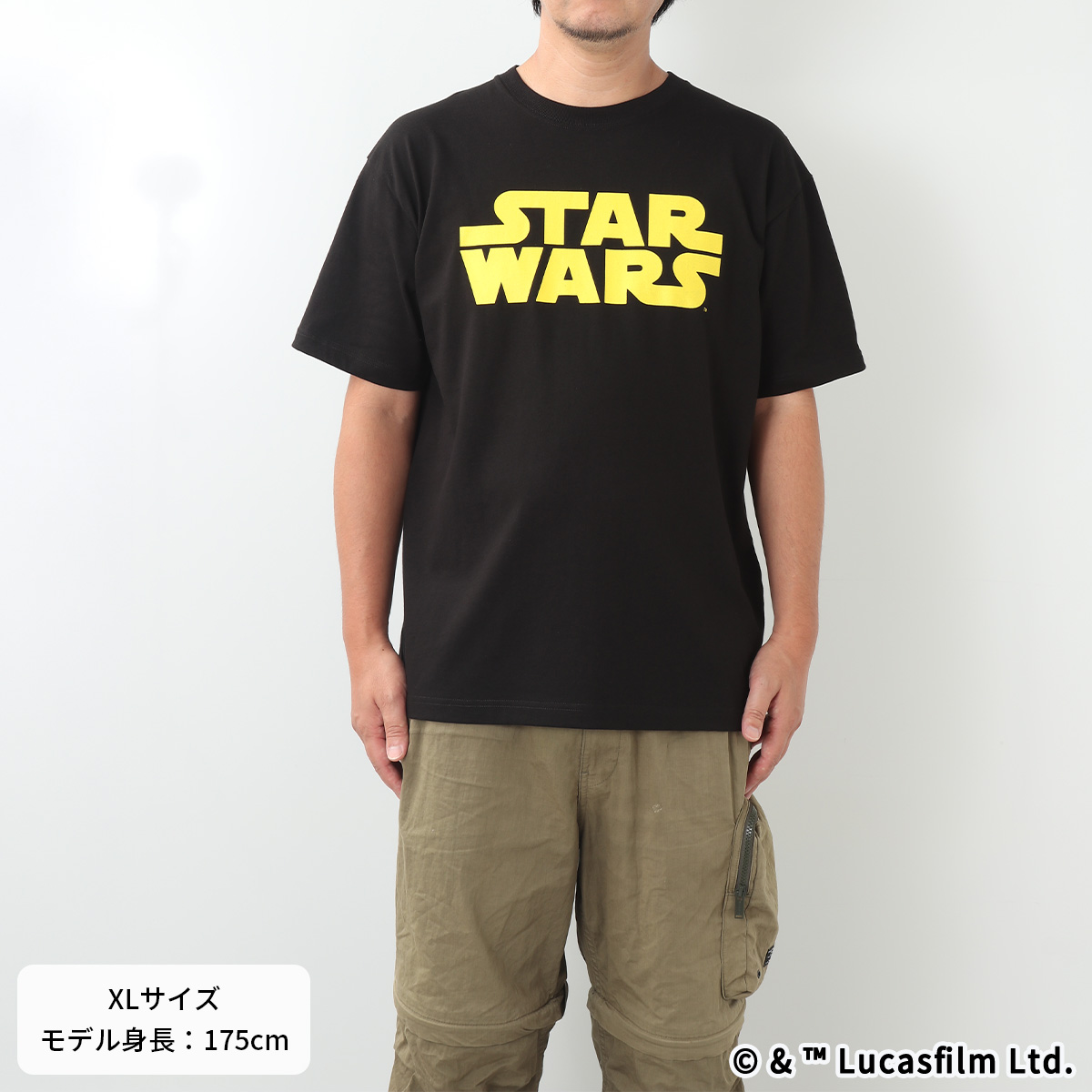 STAR WARS ロゴ・オープニング クロール エピソード4 Tシャツ