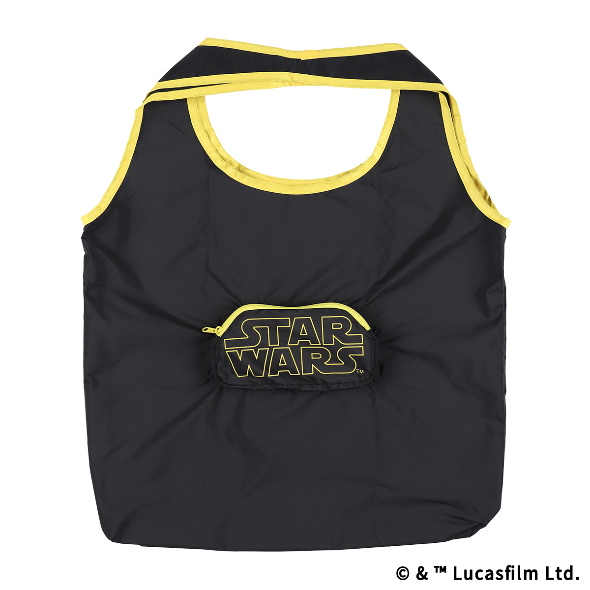 STAR WARS ロゴ・オープニングクロール エピソード4 コンパクトエコバッグ